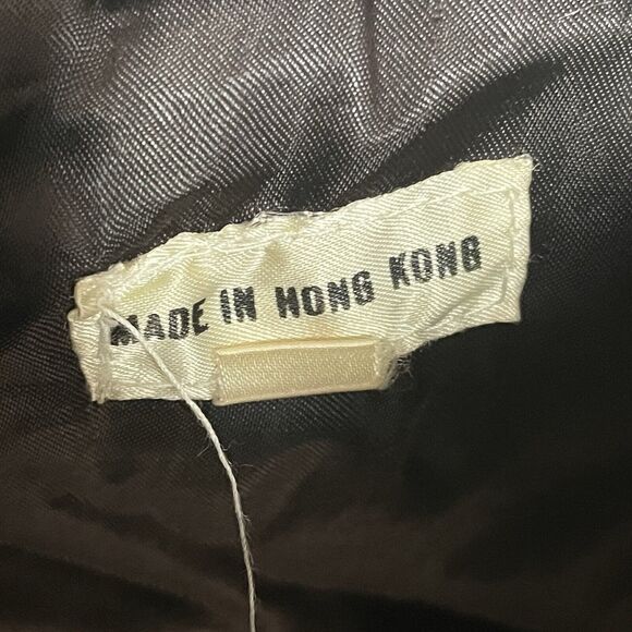 Vintage 1980s Dyed Black Rabbit Fur Jacket Women’s Size Medium - Picture 4 of 13